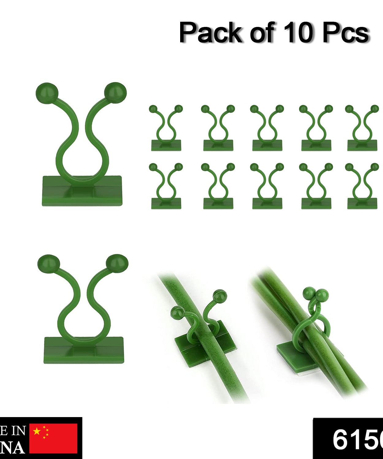 Money plant support clips