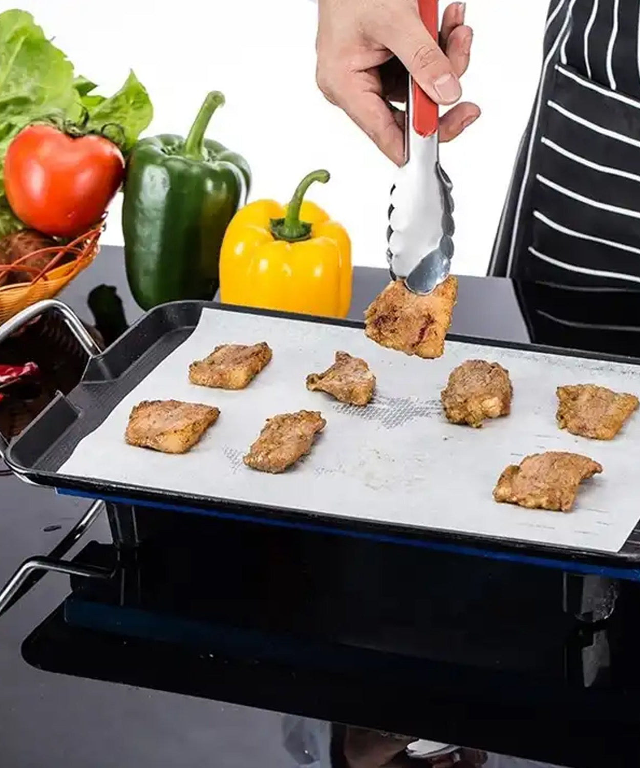 Non-Stick Parchment Paper: Easy Cleanup for Baking, Grilling & More (Microwave & Oven Safe / 5 MTR)