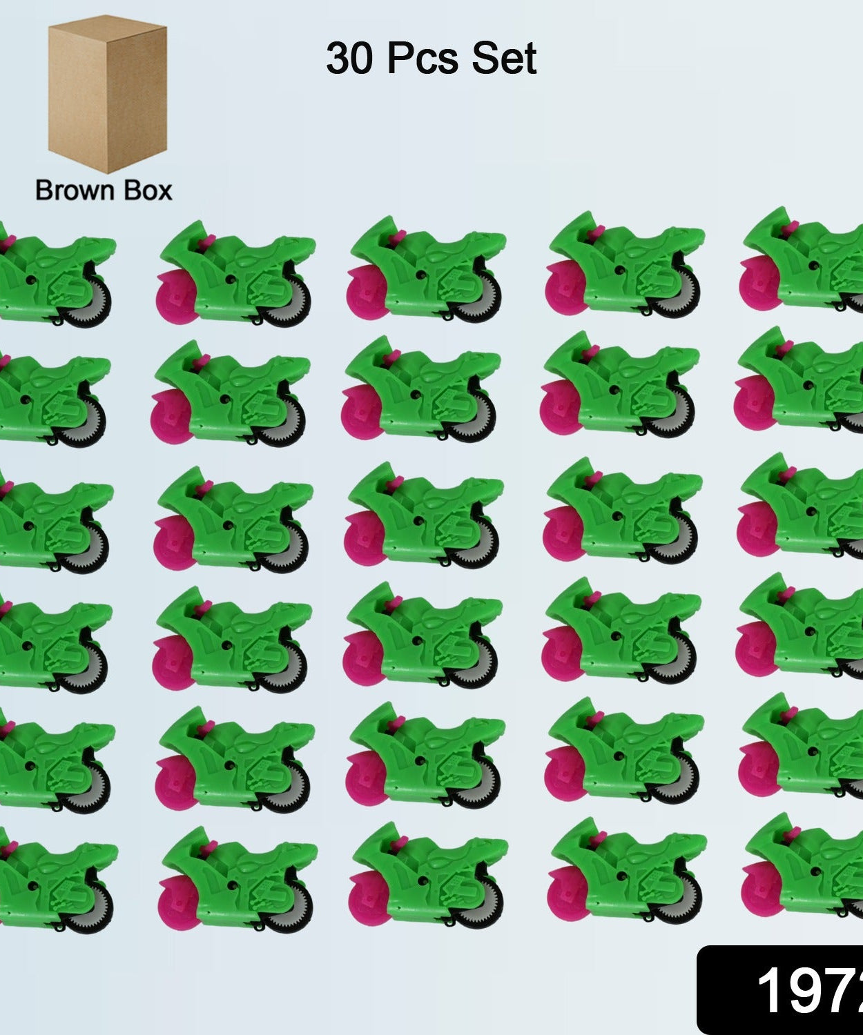 Pull Back Motorcycle Toys, Tiny Gift Latte Motorcycles Toy for Kids Boys Age 3-8 Year Old (30 Pcs Set)