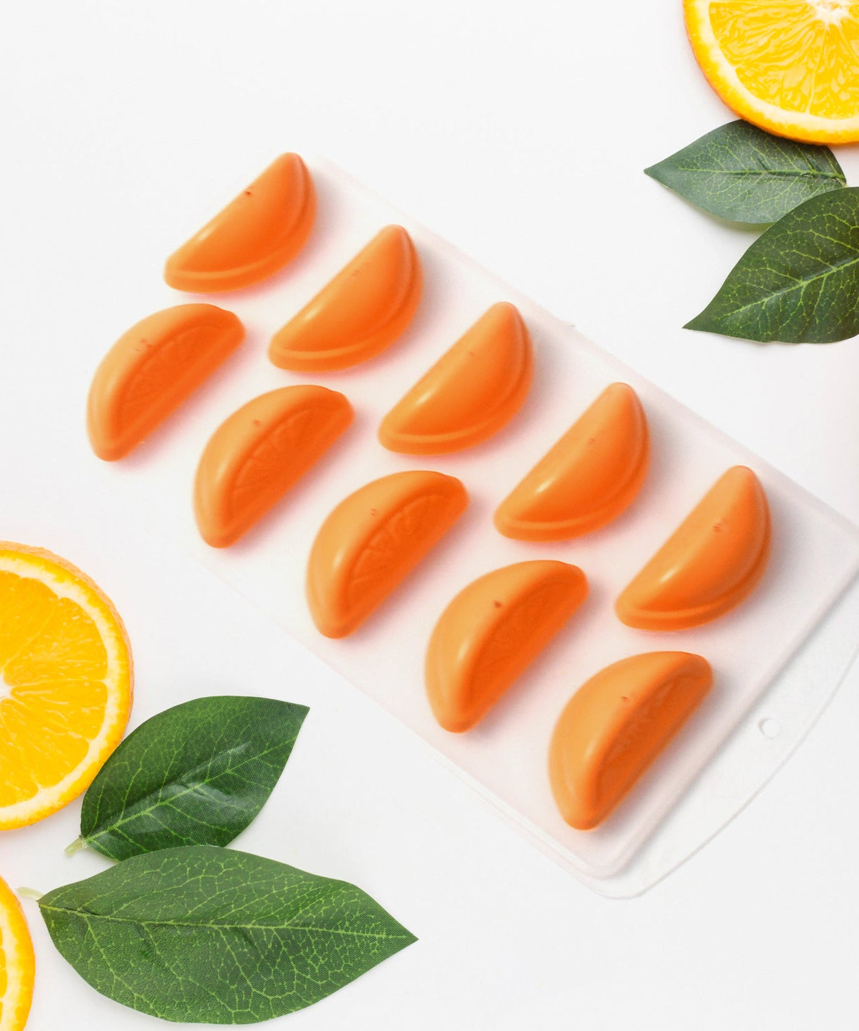 Silicone Mold Ice Cube Tray Creative Sweet Multi Type Ice Tray , Ice Cube Trays Multi Fruit Shape Ice Tray (1 Pc)