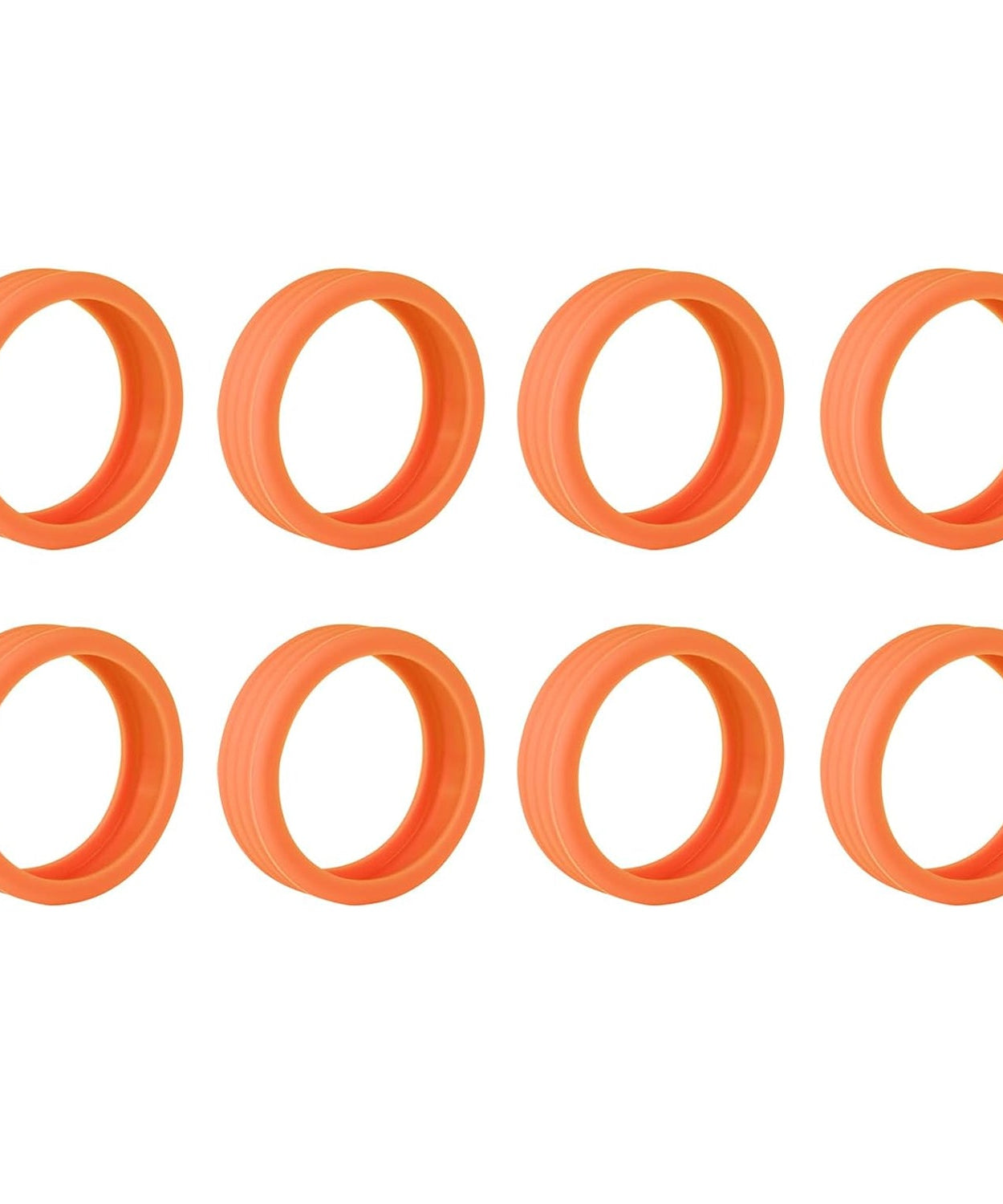 Silicone Luggage Wheel Covers – Noise Reduction & Protection (8 Pcs)