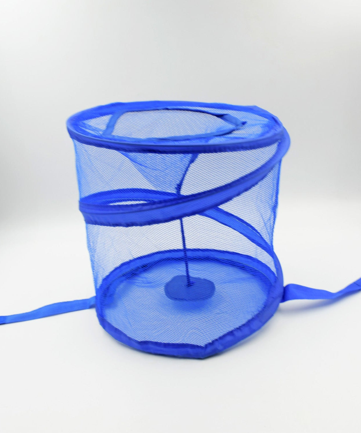 Cylindrical dirty clothes basket for home