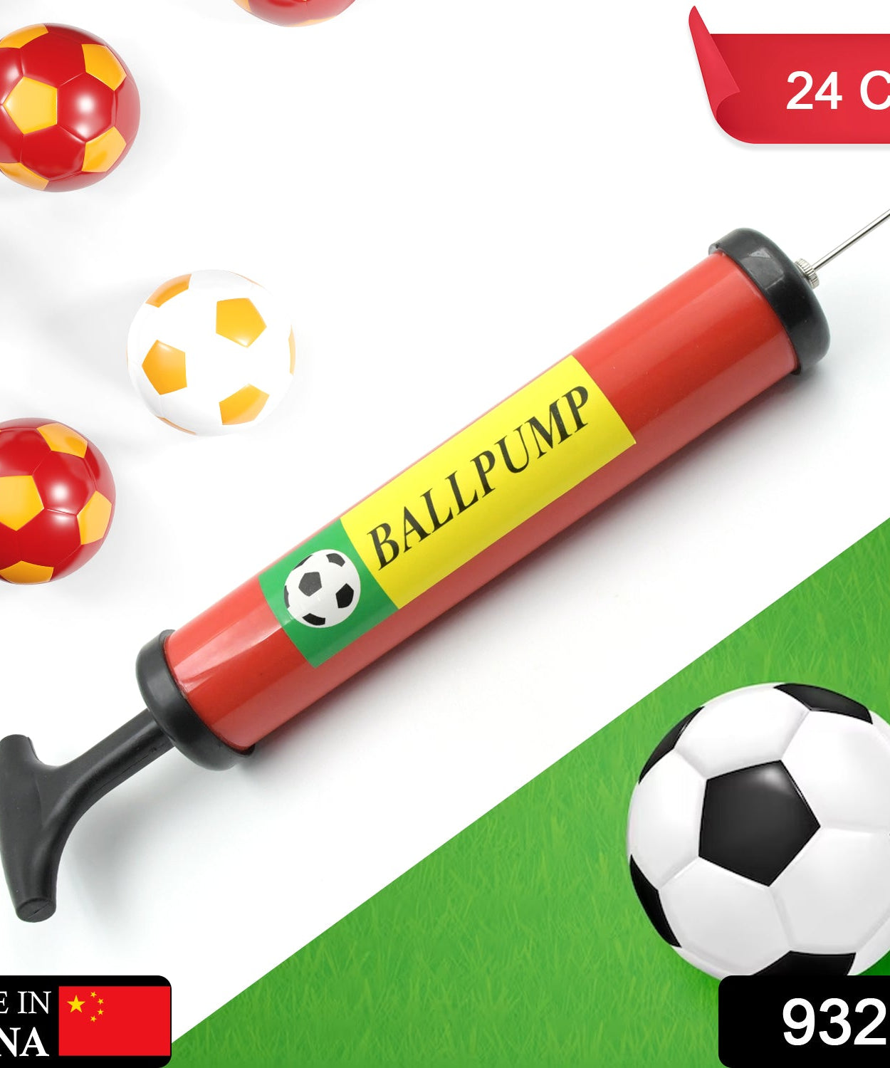 Plastic Pump for Inflating Balls (24CM) - Inflatable Ball Development Toy