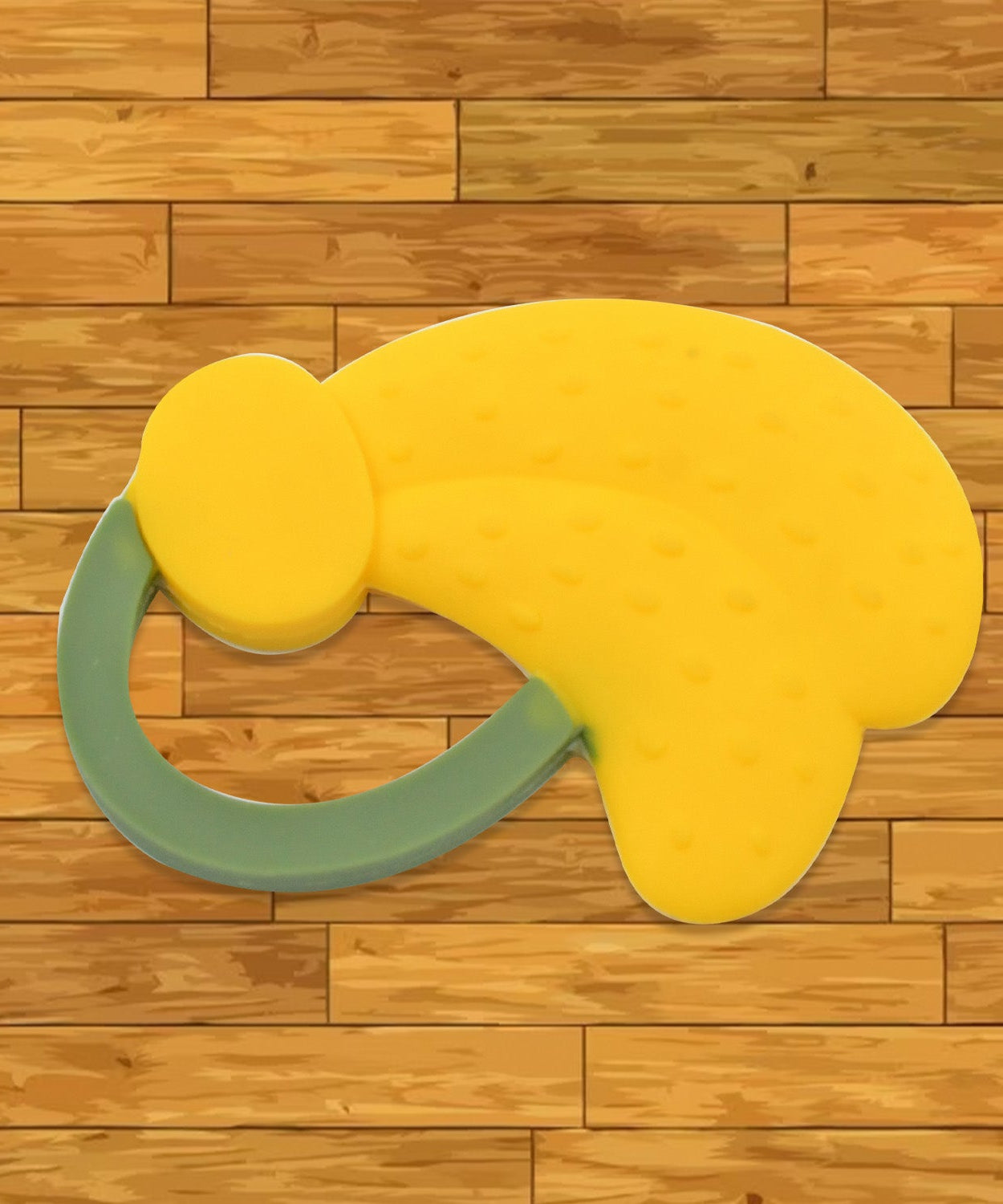 Baby Silicone Teether (1 Pc): Food Grade, Non-Toxic, Teething Relief (3 Months+)