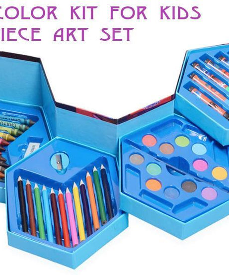 46 pcs art set with oil pastels