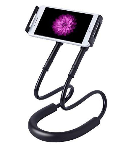 Phone holder with flexible adjustment
