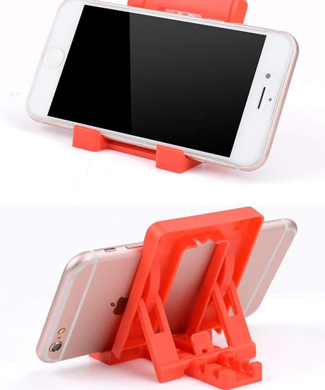 Adjustable mobile stand with foldable design