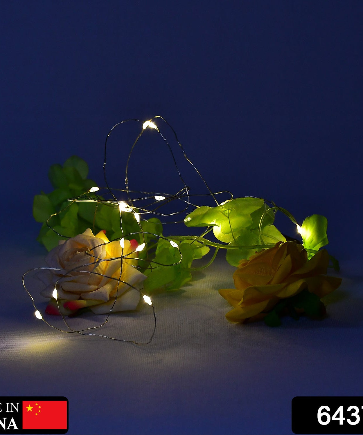 Battery-operated LED fairy lights for wine bottles