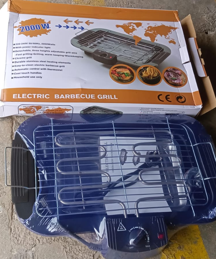 Electric Barbecue Grill 2000w (1 Pc)