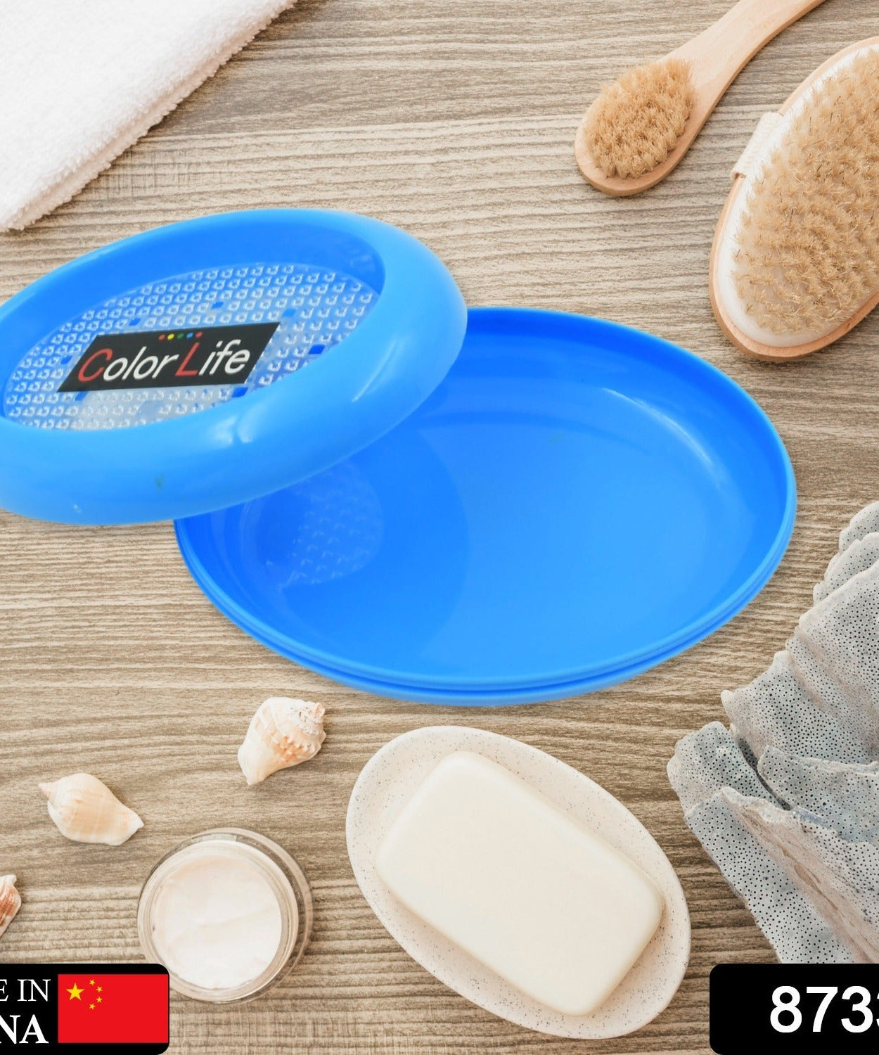 Bathroom Accessories Plastic Soap Case / Soap Dish / Soap Stand, Plastic Soap Case Soap Holder Soap Dish For Bathroom Kitchen Sink (Oval / Heart Shape Soap case / 1 pc )