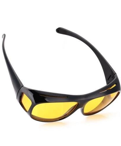 HD night driving glasses with glare reduction