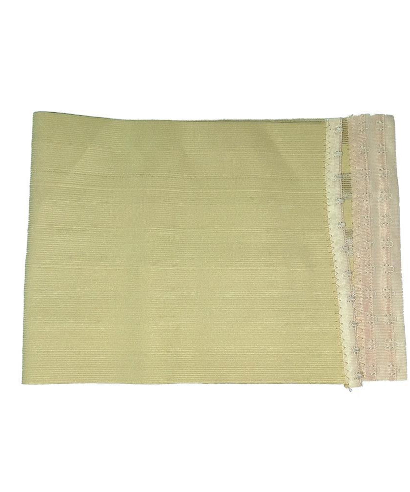 Waist trimmer belt with 2 hooks for body shaping and slimming, size L.