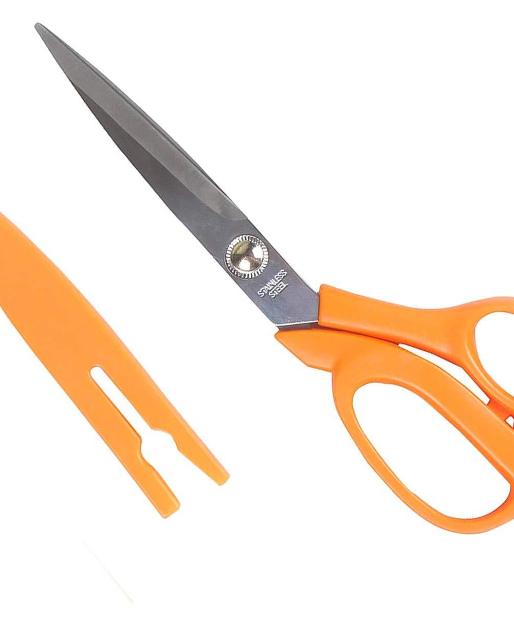 Ergonomic handle stainless steel scissors