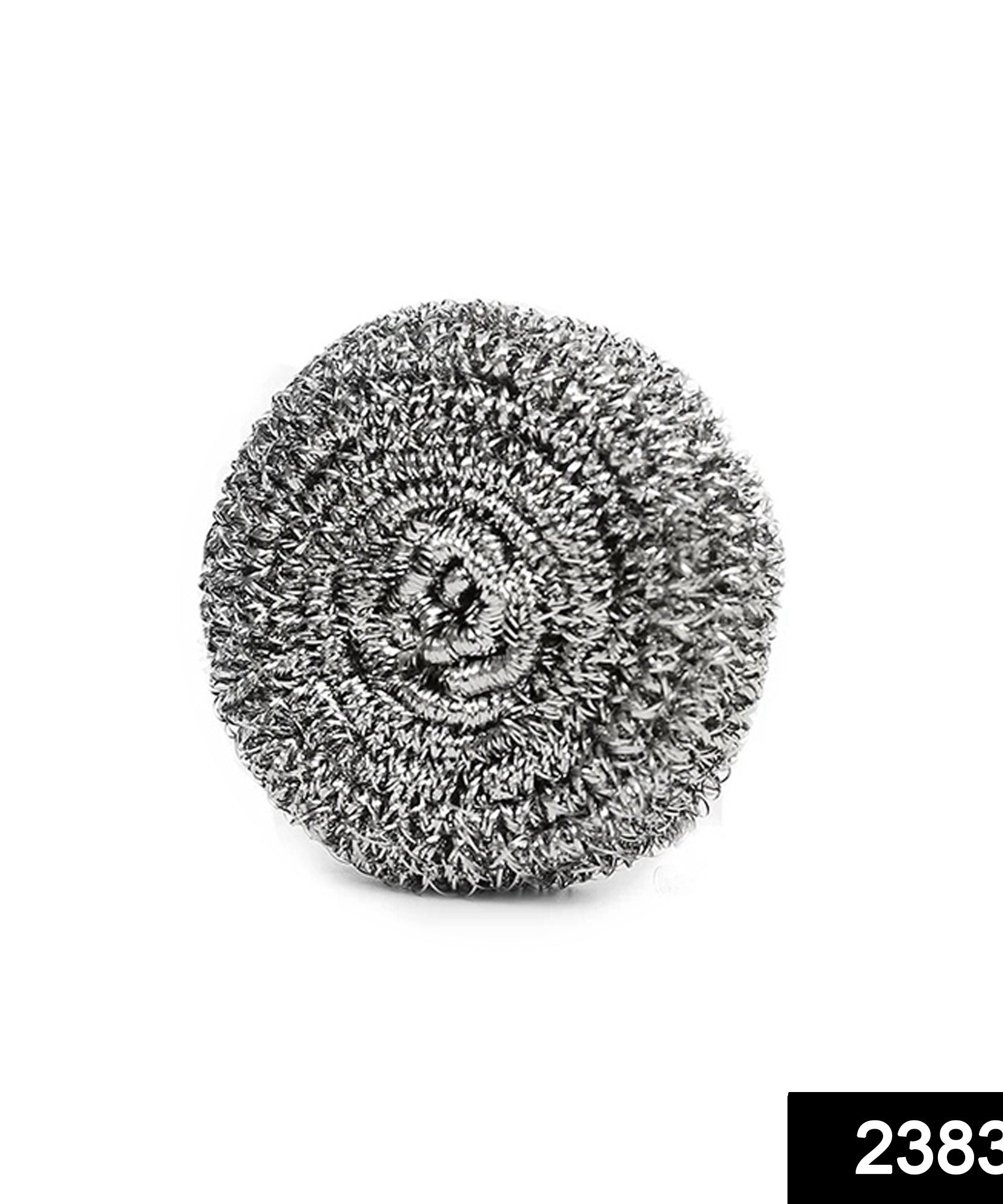 Stainless steel ball scrubber, round shape, effective