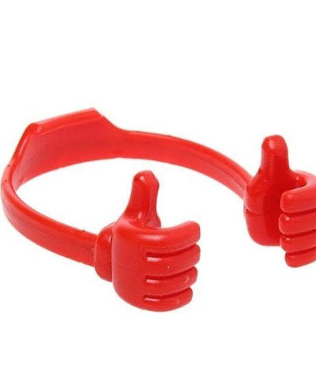 Hand-shaped phone holder, stylish design