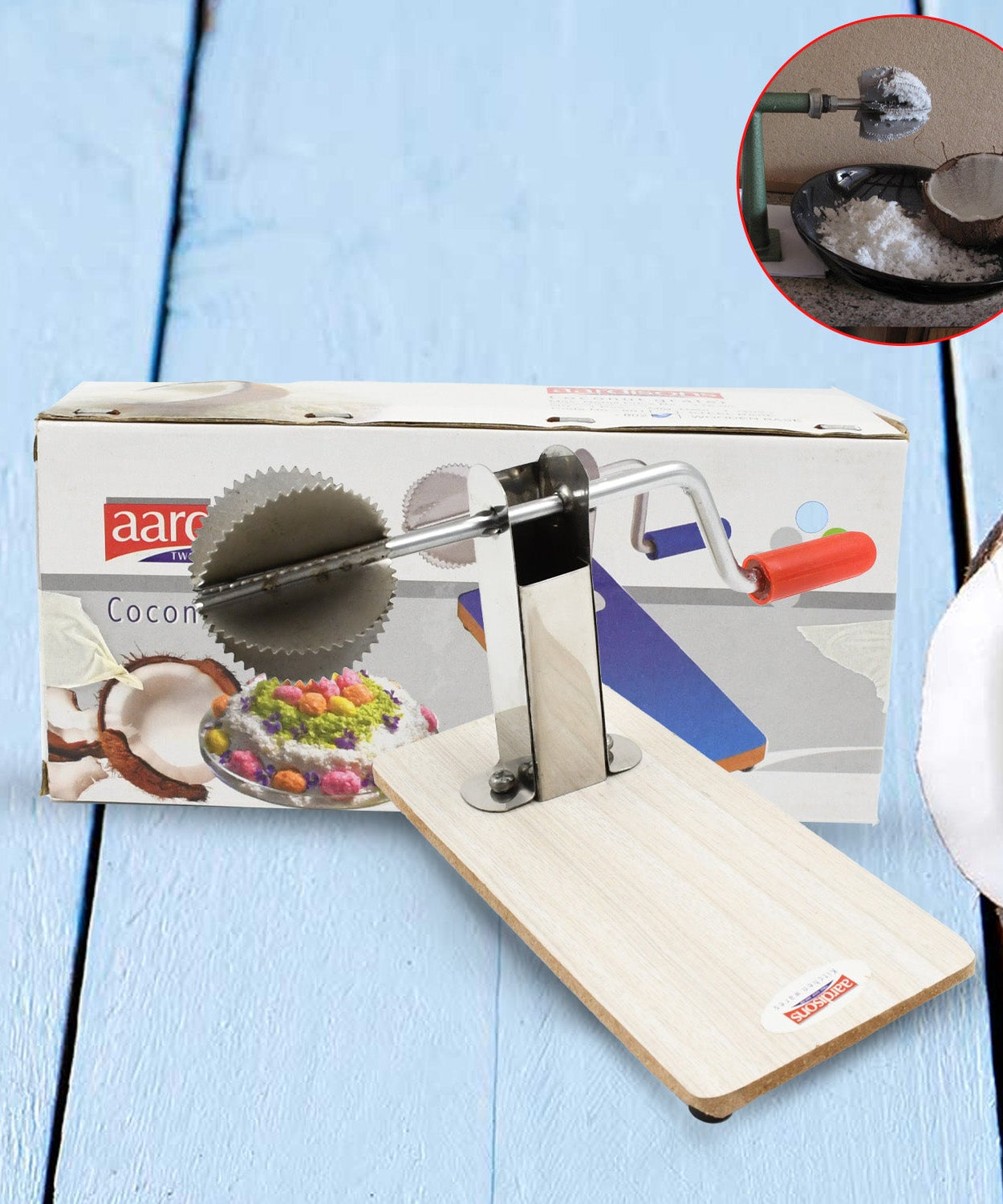  Coconut Scrapper Tool