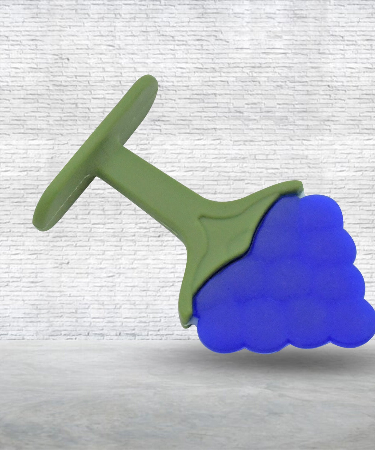 Baby teething toy with bright colors and easy-to-grip handle, perfect for soothing.