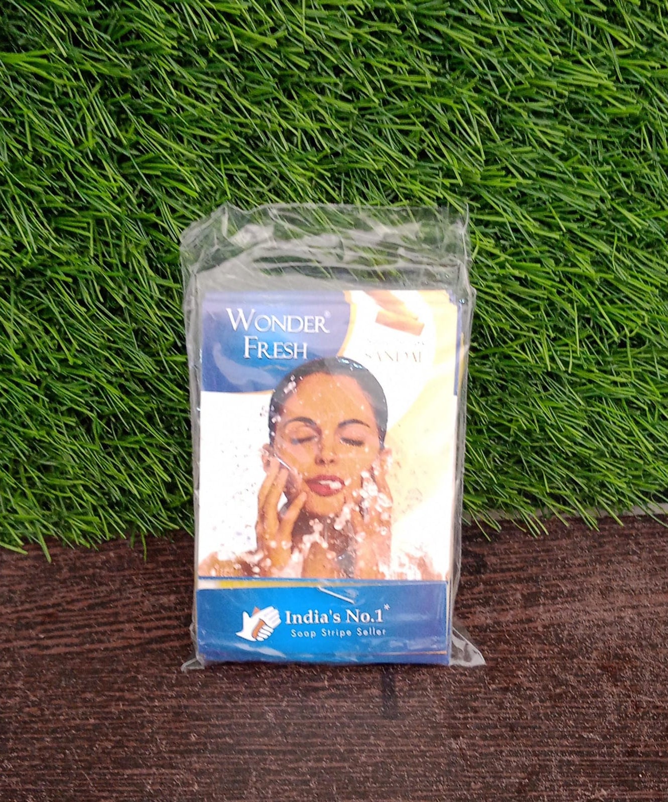 Paper soap strips for hand wash.