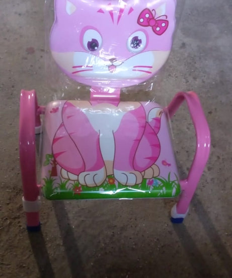 Cartoon Baby Chair Strong Steel Cushion & Comfortable Baby Chair High Quality Chair (1 Pc)