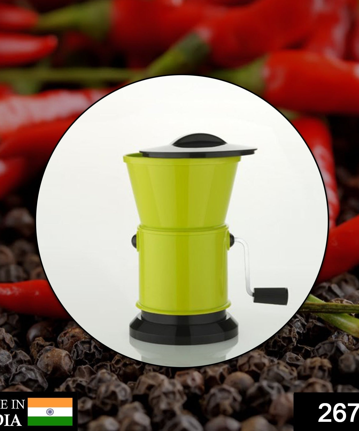 Chilly cutter and grinder tool with a sharp blade system