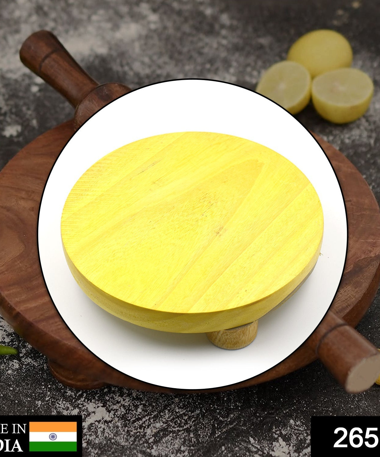 Traditional round patala for various kitchen tasks, excluding belan