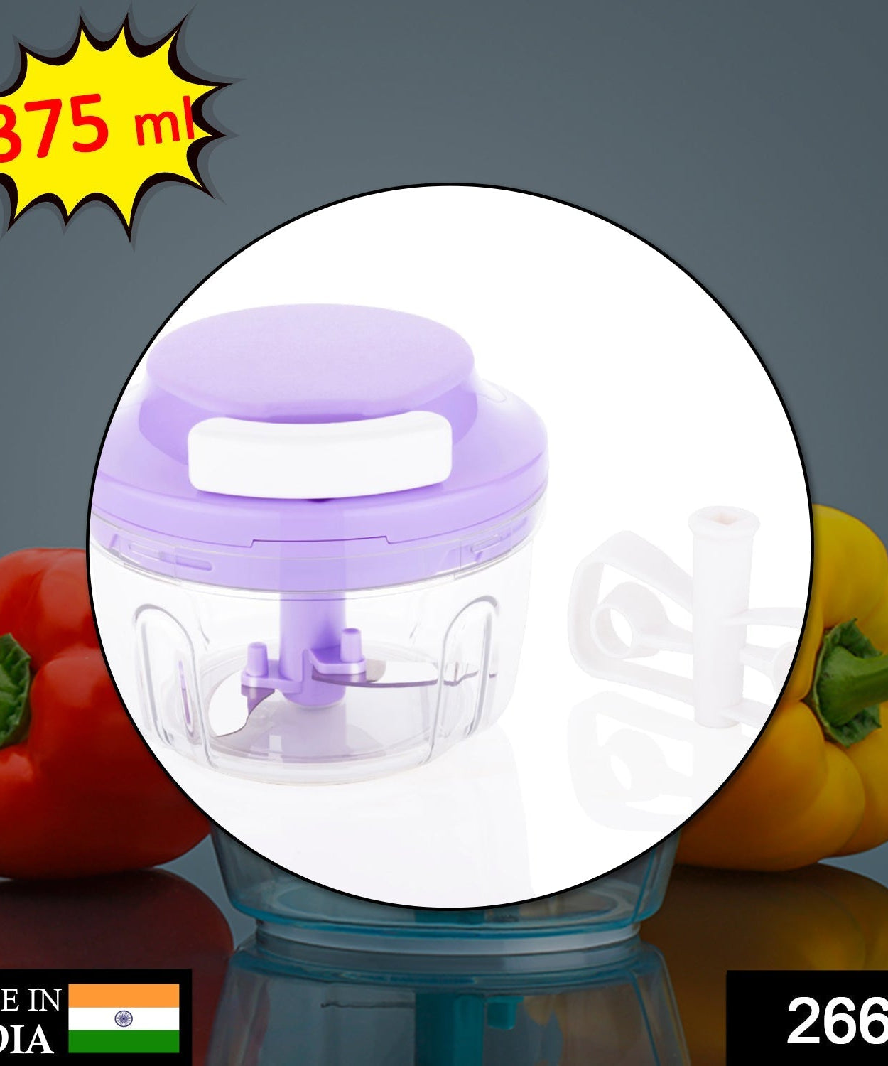 Vegetable and fruit chopper slicer tool.