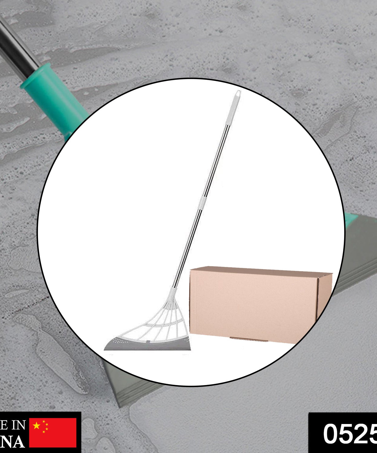 Effective wiper for maintaining clean and dry floor surfaces