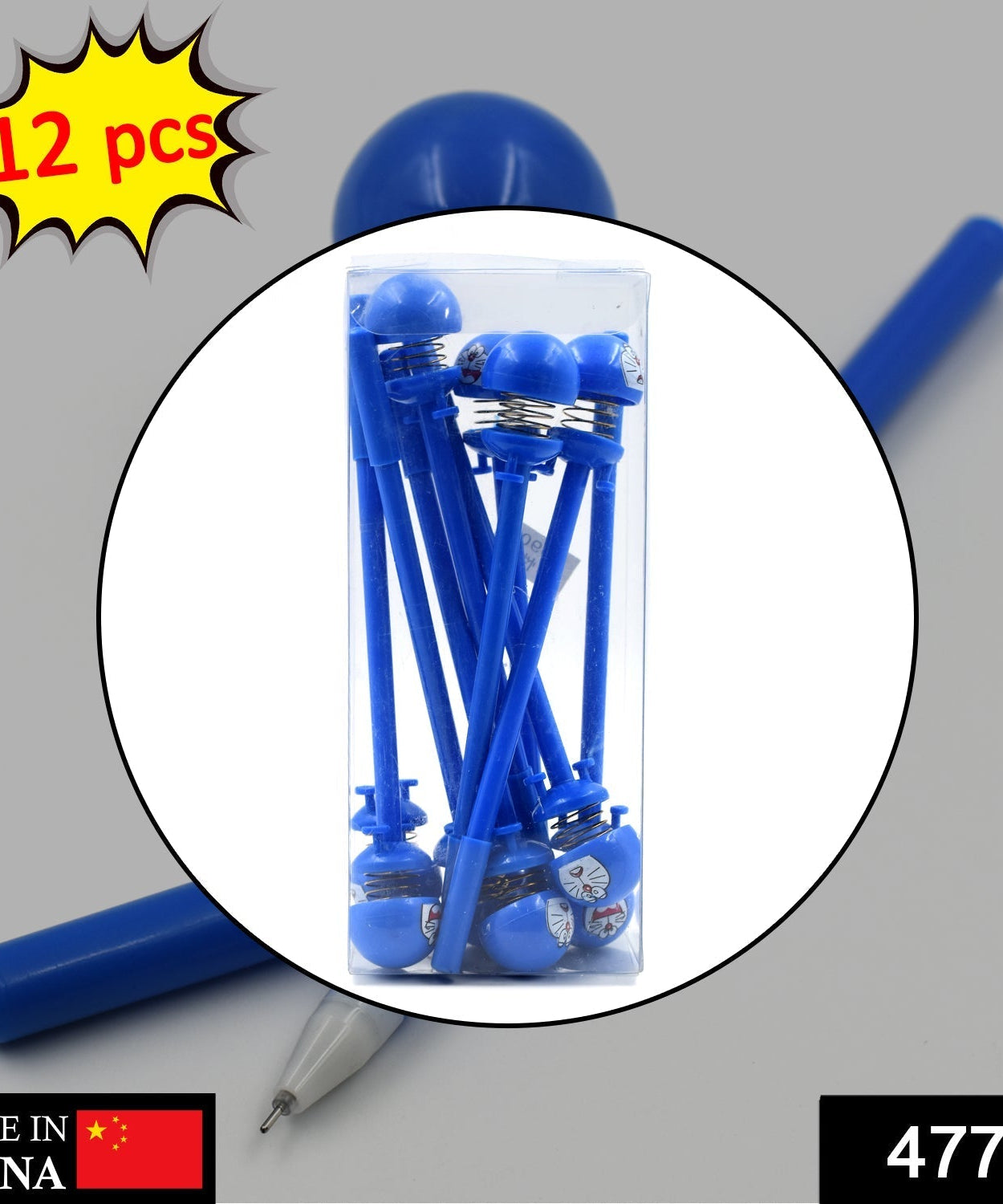 Colorful emoji pen and pencil suitable for children’s educational activities