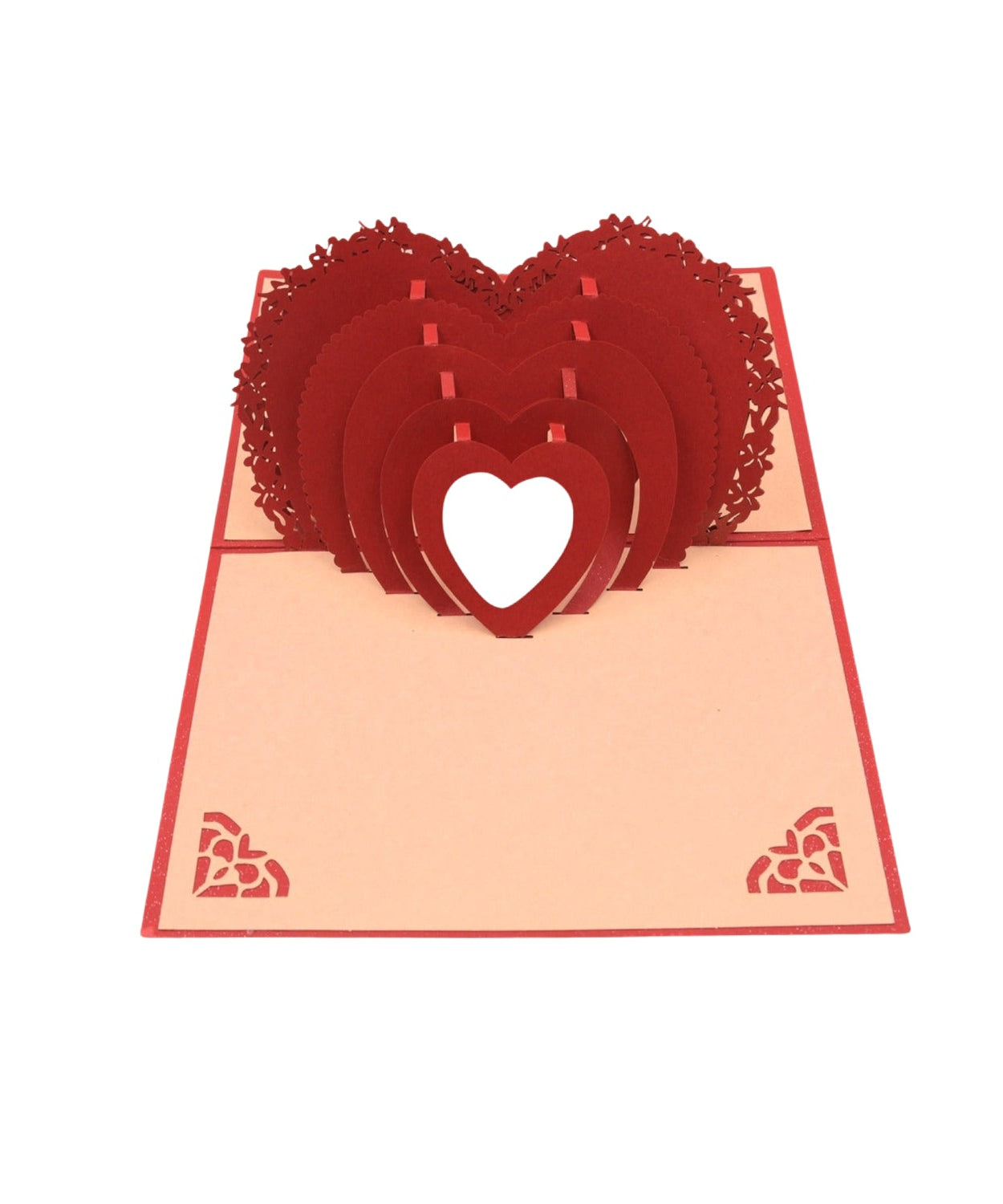 3D -Up Greeting Card (1 Pc): Birthday, Love, Christmas