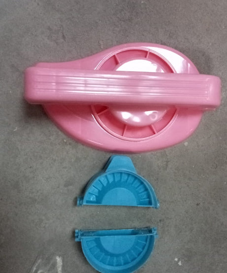 Kitchen press set for dumplings and pastries, includes puri and dough presses, ideal for gujiya.
