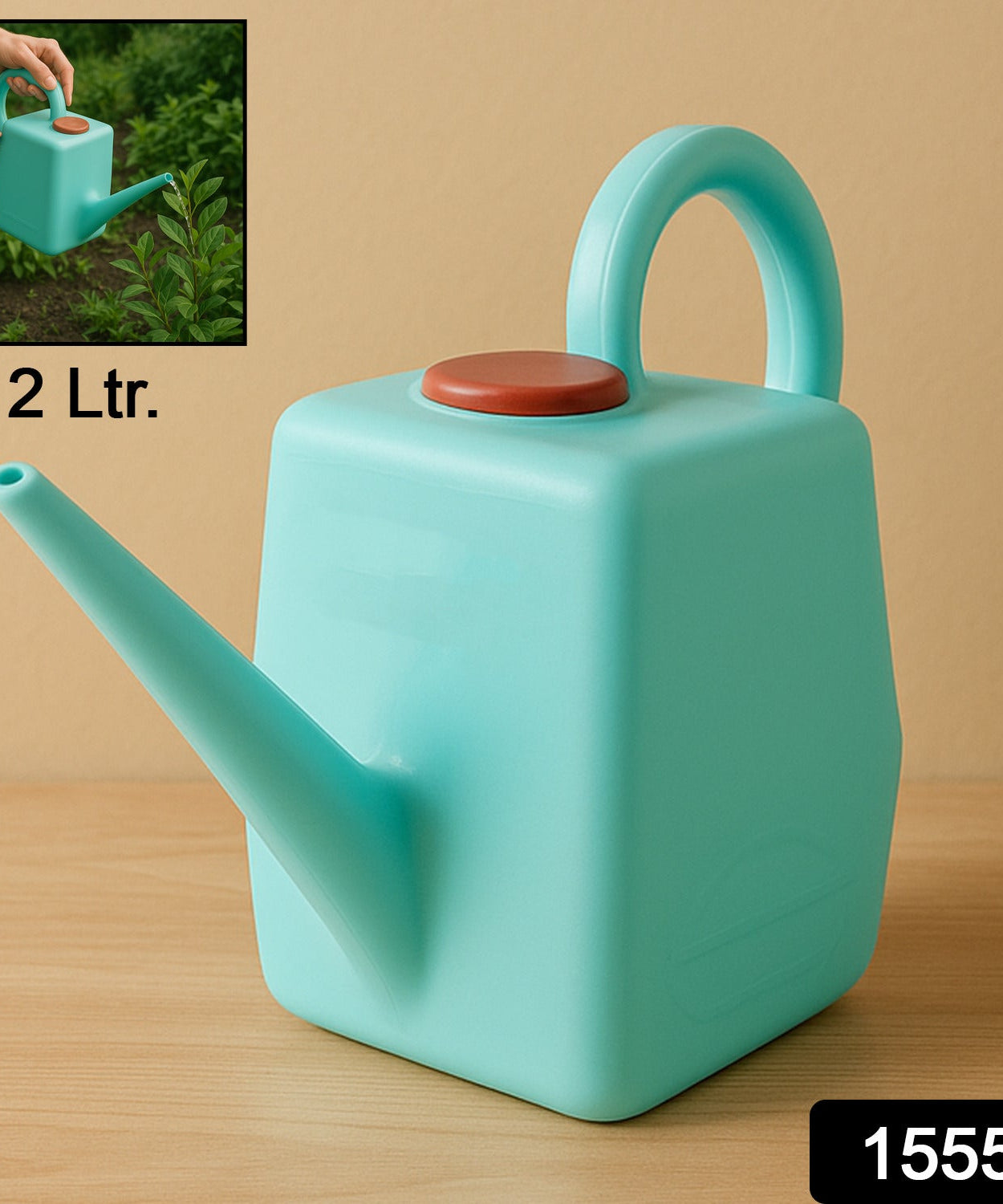 Grip N Flow Plastic Garden Sprinkler Can