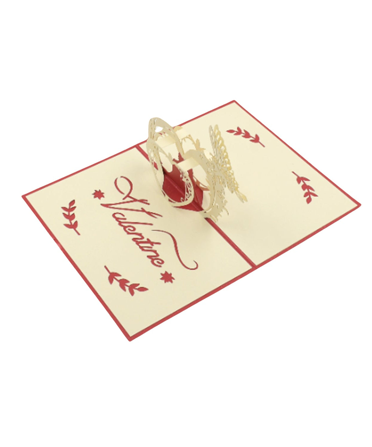 3D -Up Greeting Card (1 Pc): Birthday, Love, Christmas