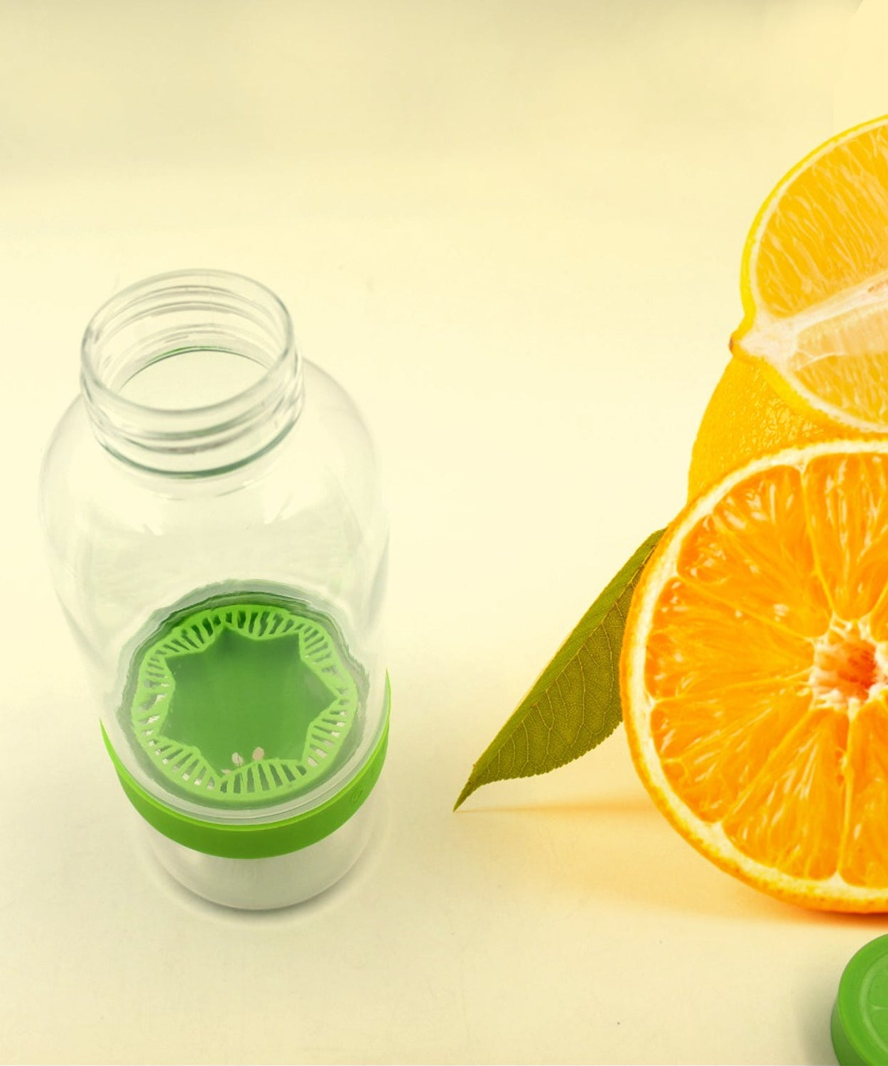 Citrus infusion bottle for water.