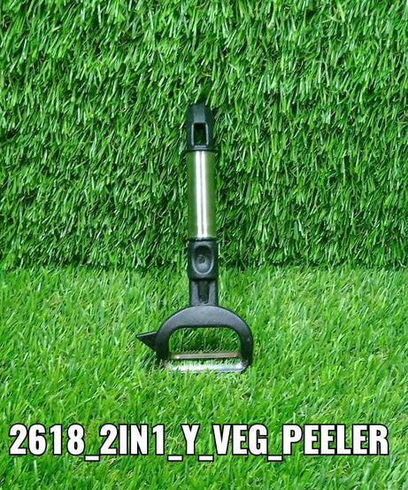 2-in-1 peeler with blades