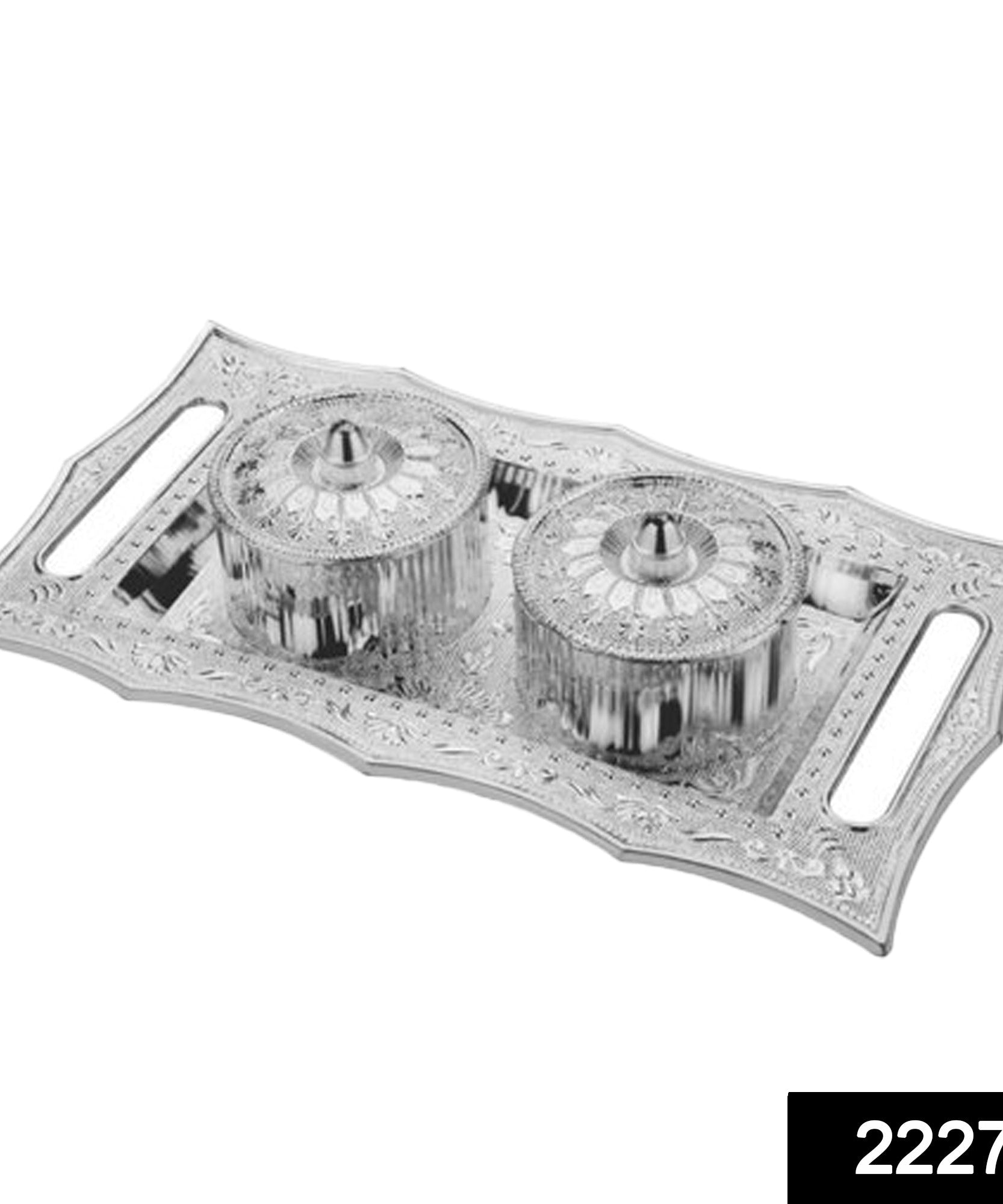 Serving tray with SKU code and elegant design.