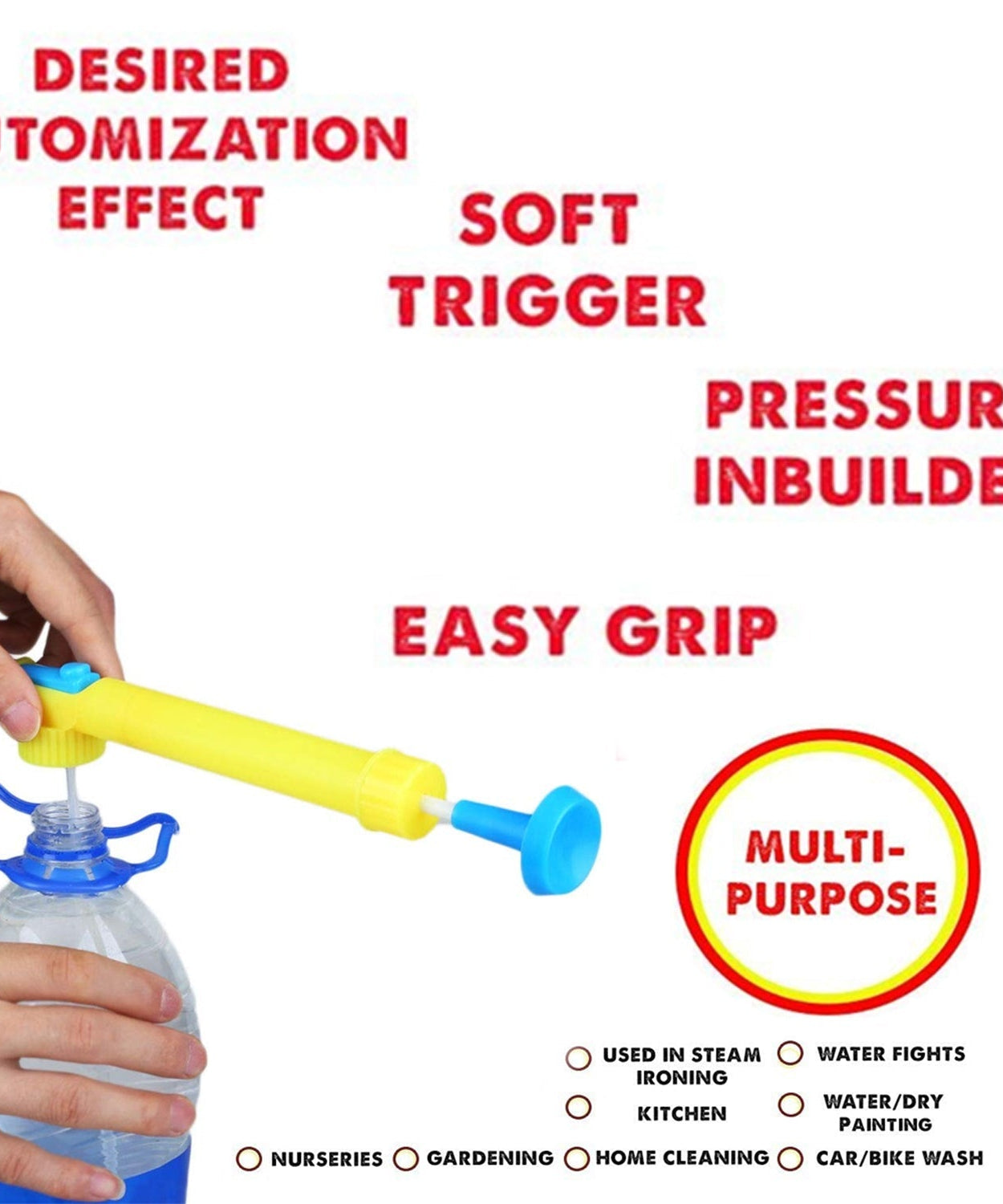 Brass nozzle sprayer for various uses.