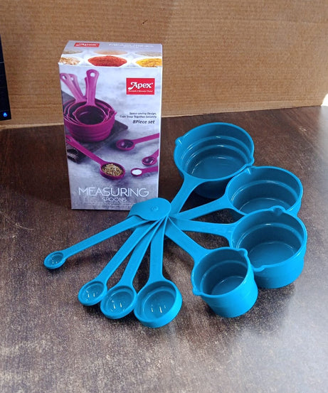 Apex 8-Piece Measuring Spoons and Cups Set