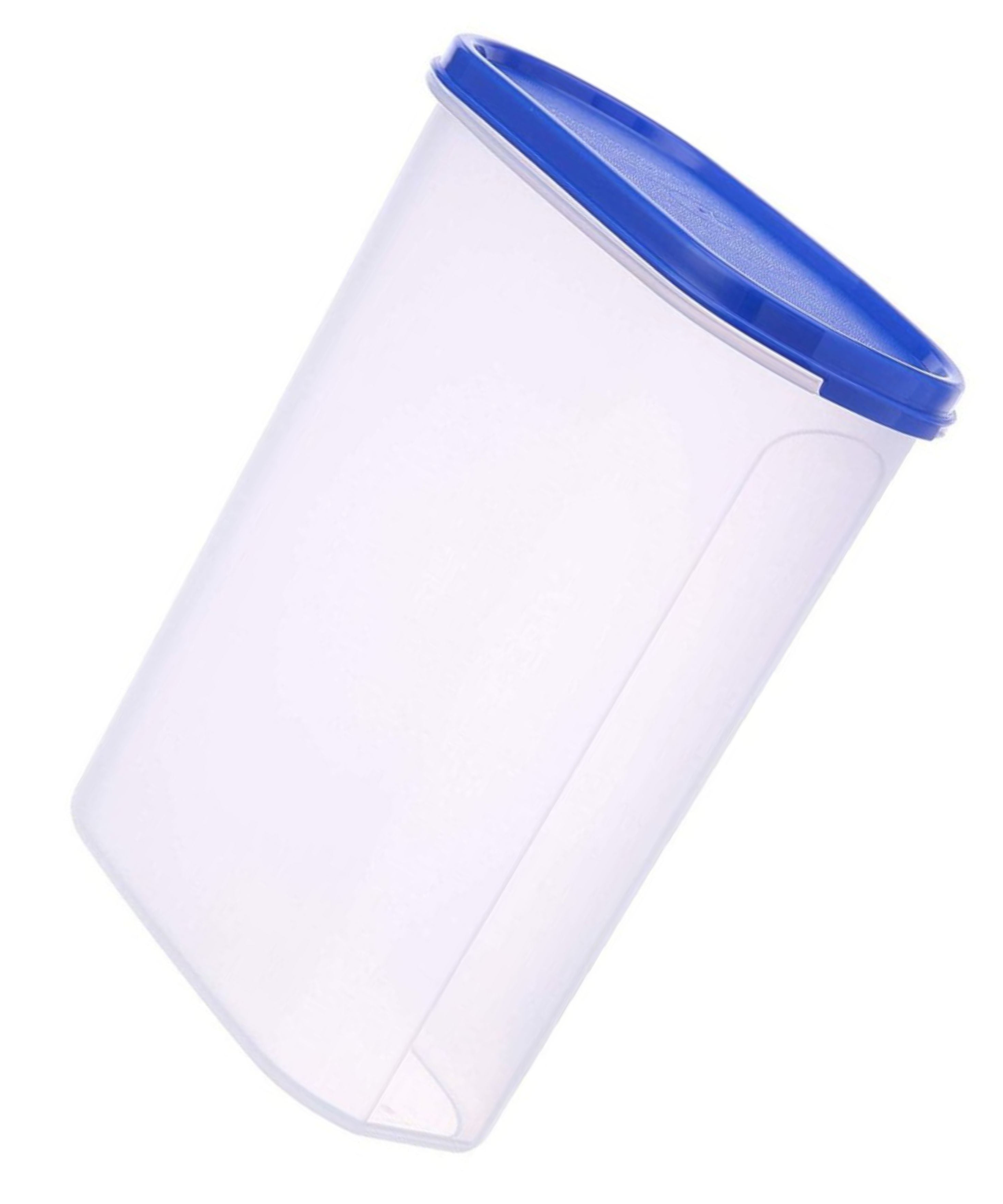 2000 ml transparent airtight food storage container with modular design.