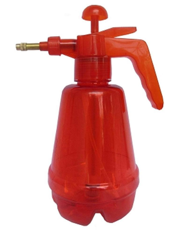 1.5 liter manual sprayer for plants and garden.