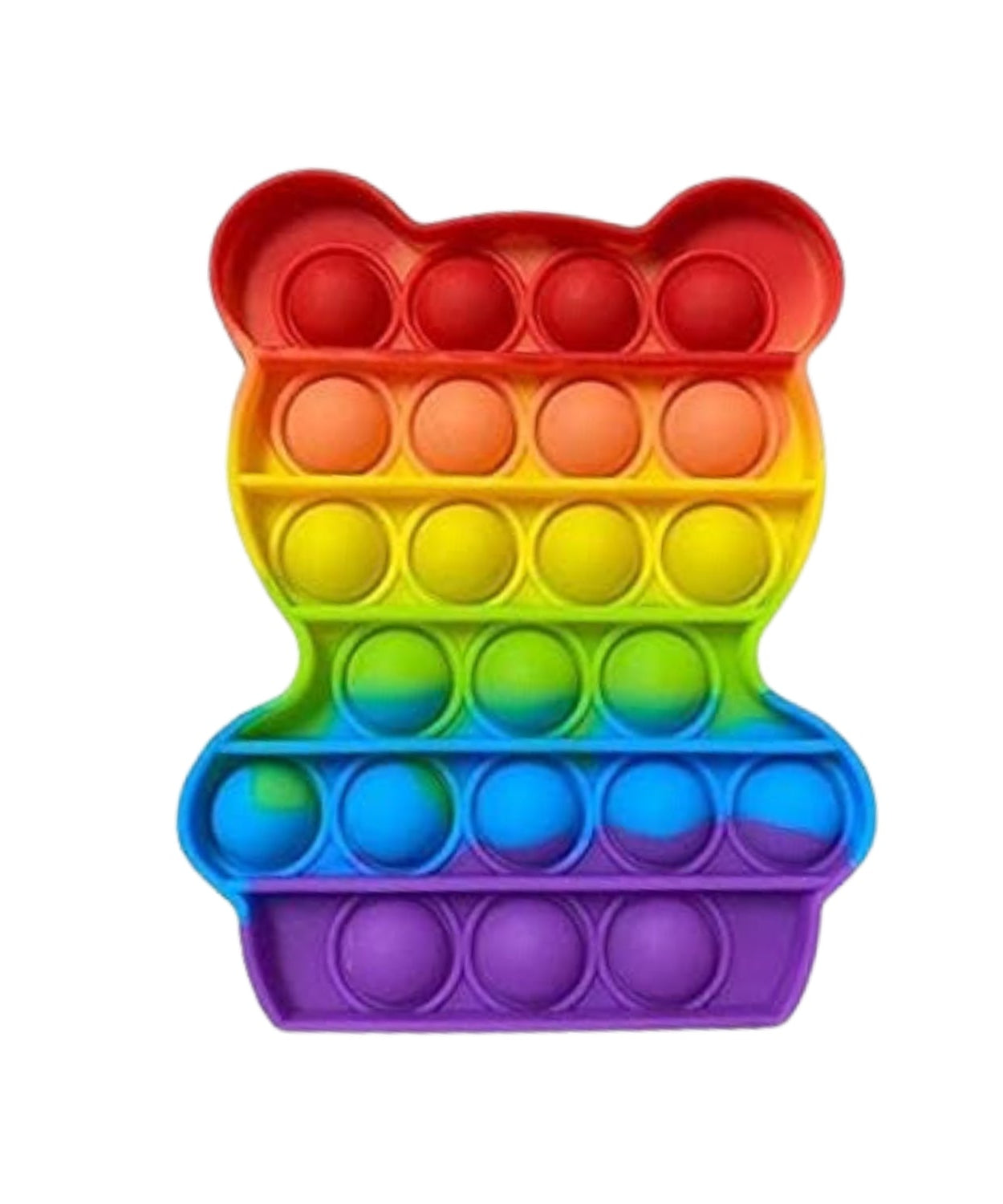 Bear  It Fidget Toys  Stress Relief Rainbow Toy ( 1 pcs )