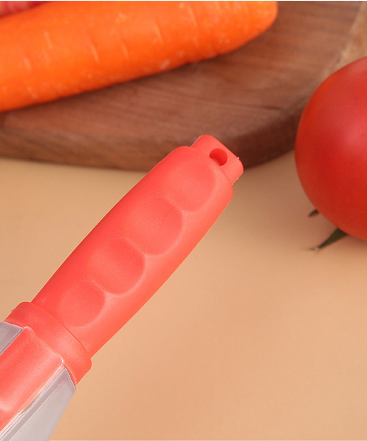 Kitchen multifunctional peeler for vegetables and fruits.