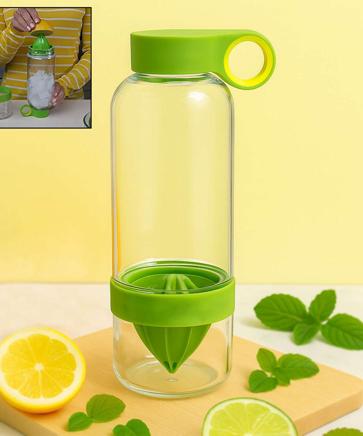 Citrus Zinger Fruit Infuser Water Bottle, Sports Duo Citrus Kid Zinger Juice Water Bottle