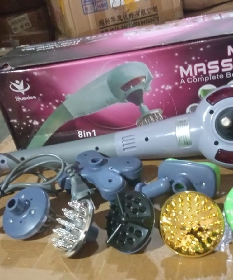 Electric 8 In 1 Full Body Massager, Magic Massager (1 Set)