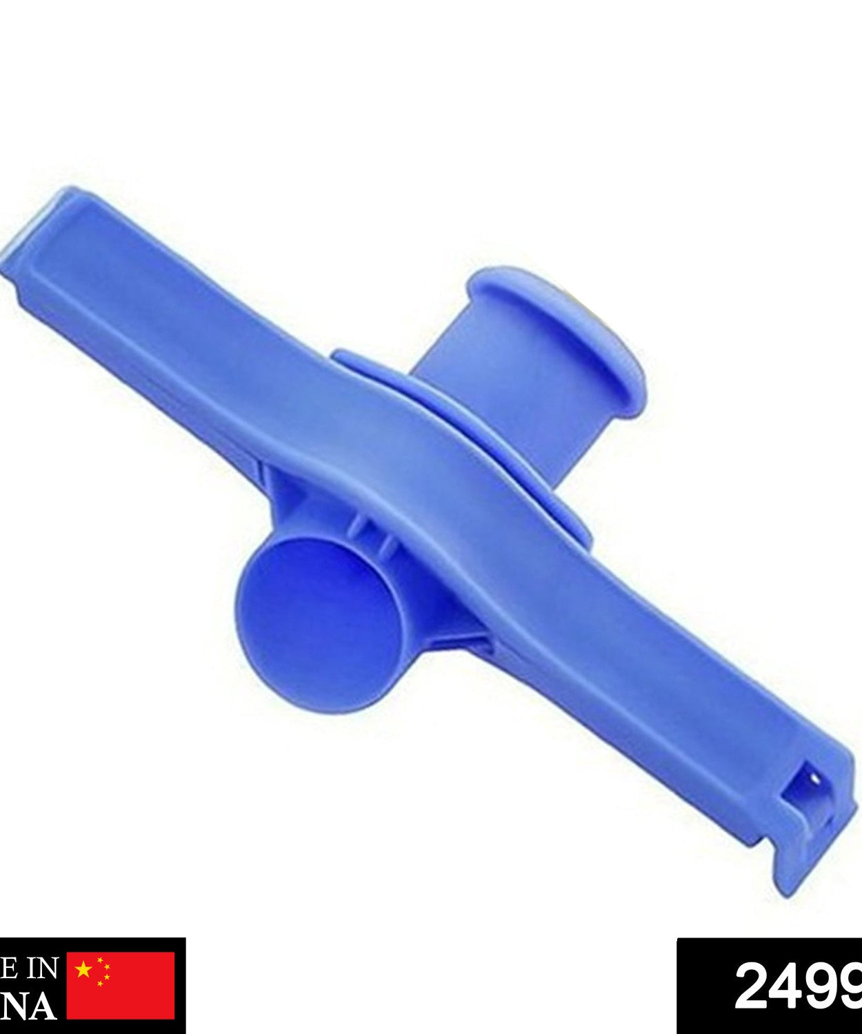 Clip for sealing food bags and pouring