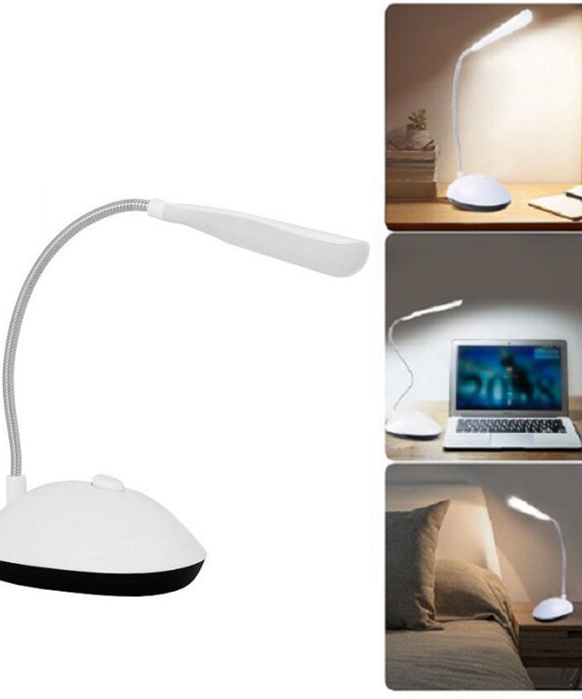 Adjustable LED desk lamp with touch control