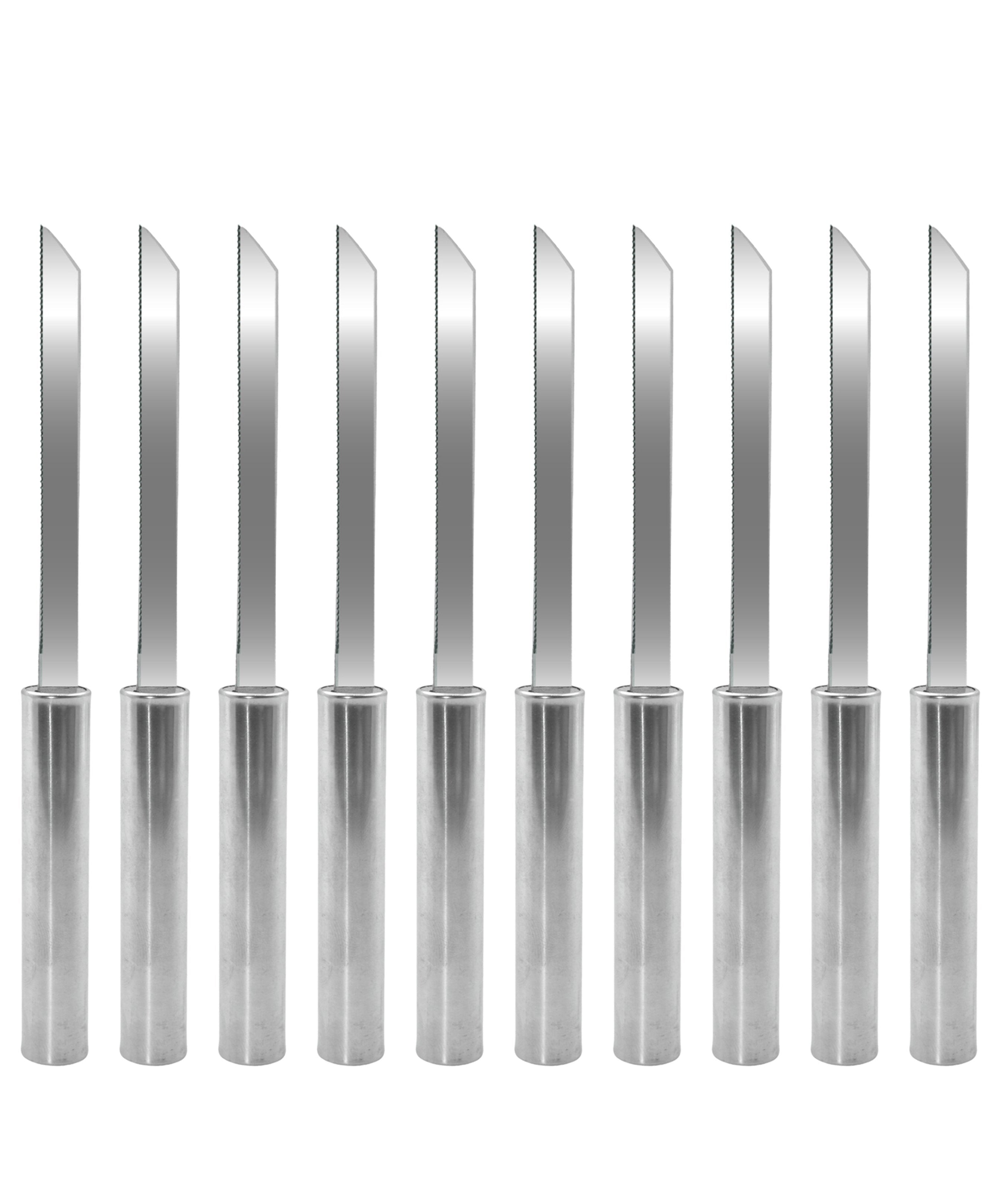 Utility knife with sturdy grip and sharp blade