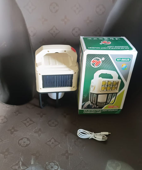 Solar Portable Camping Lantern 3 Light Modes Camping Lantern