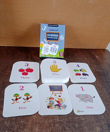 Kid kraft Early Learner 32-Piece Number Flashcard Set