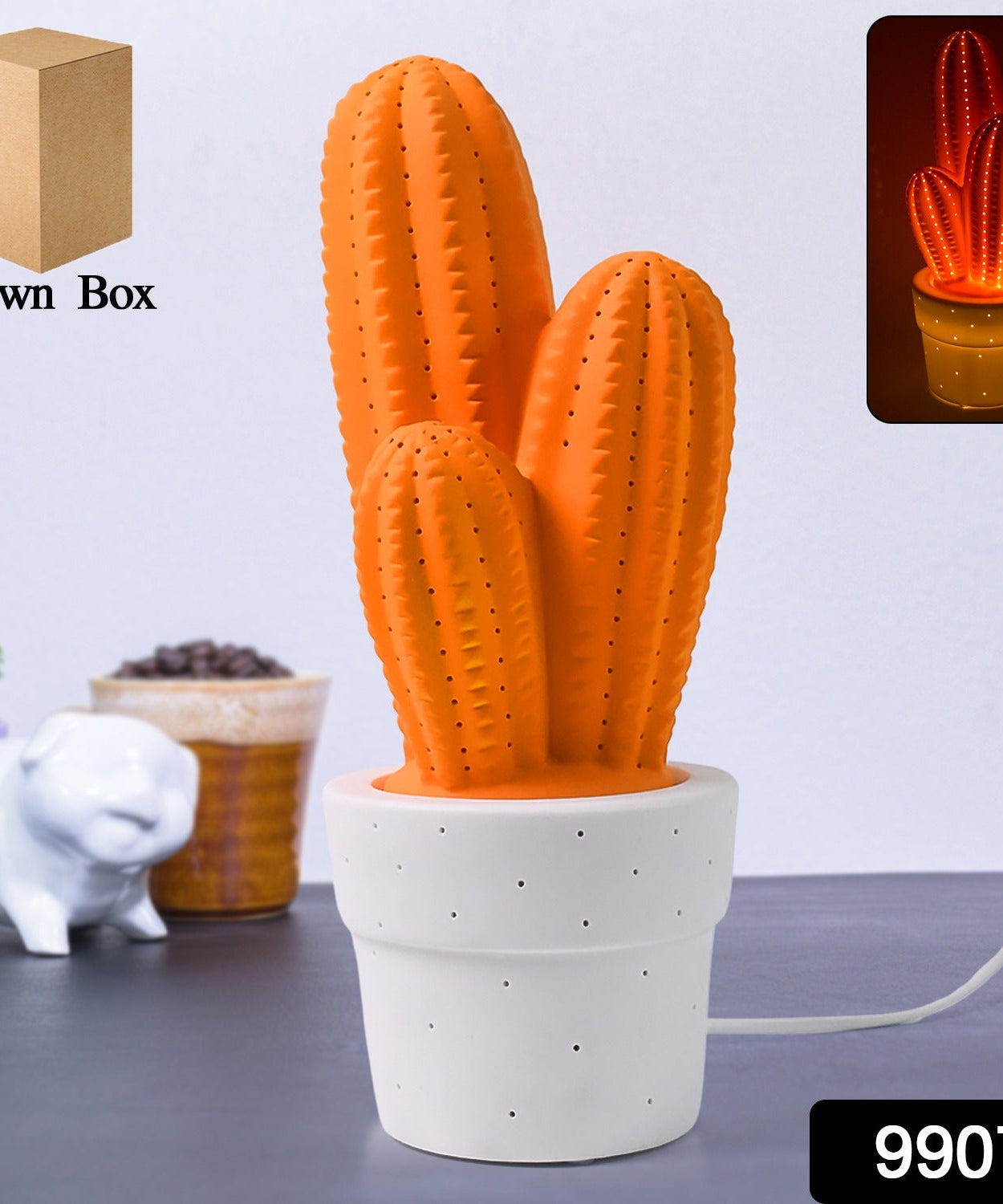 Ceramic Table Lamp Big Desk Lamp (1 Pc)