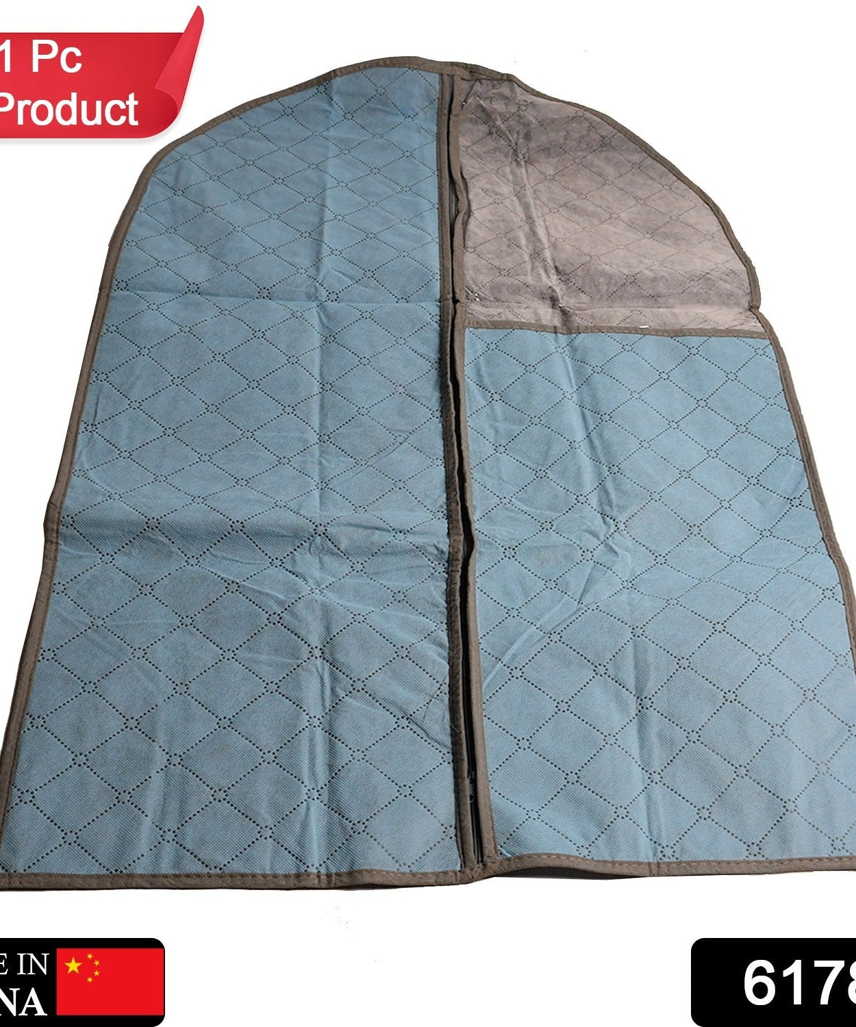 Breathable garment bag for suits